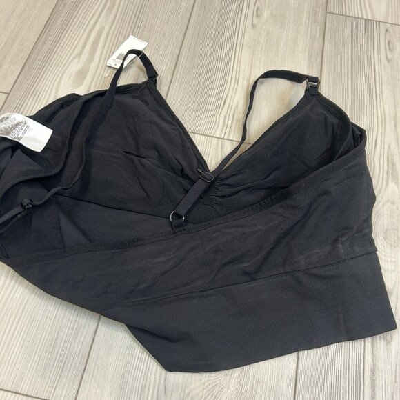 🛑 NWT Old Navy XXL Maternity High Support Hands-Free Pumping Bra Black - Picture 10 of 10